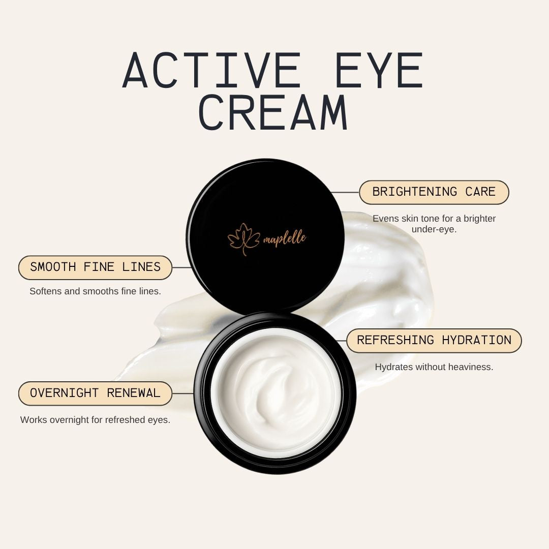Active Eye Cream for Hydrating and Smoothing Skin