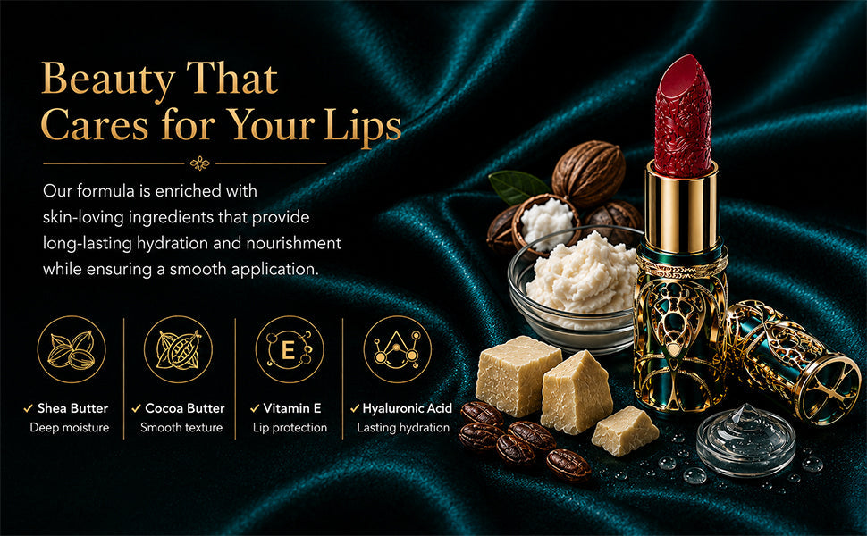 Soft Mist Satin Lipstick Set with Five Vegan Shades