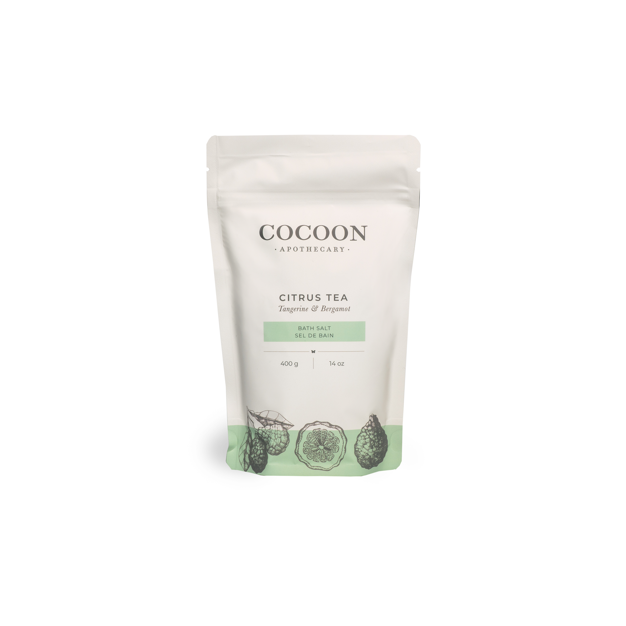 Citrus Tea Bath Salts Refreshing Aromatherapy Soak Crystals