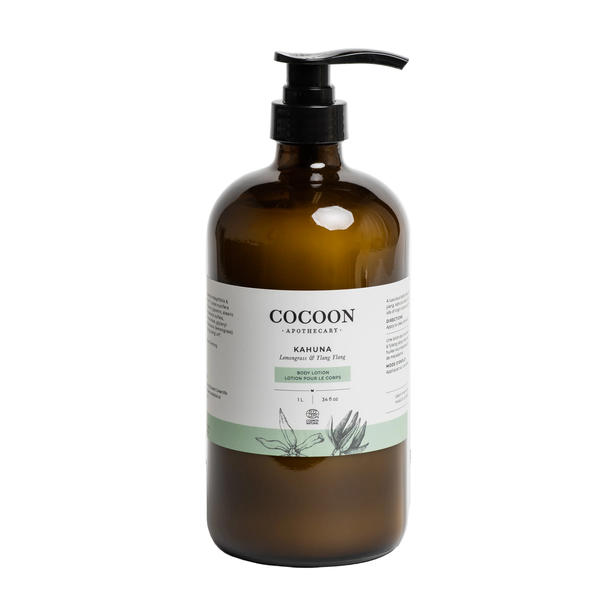 Lemongrass Ylang Body Lotion Hydrating Moisturizer