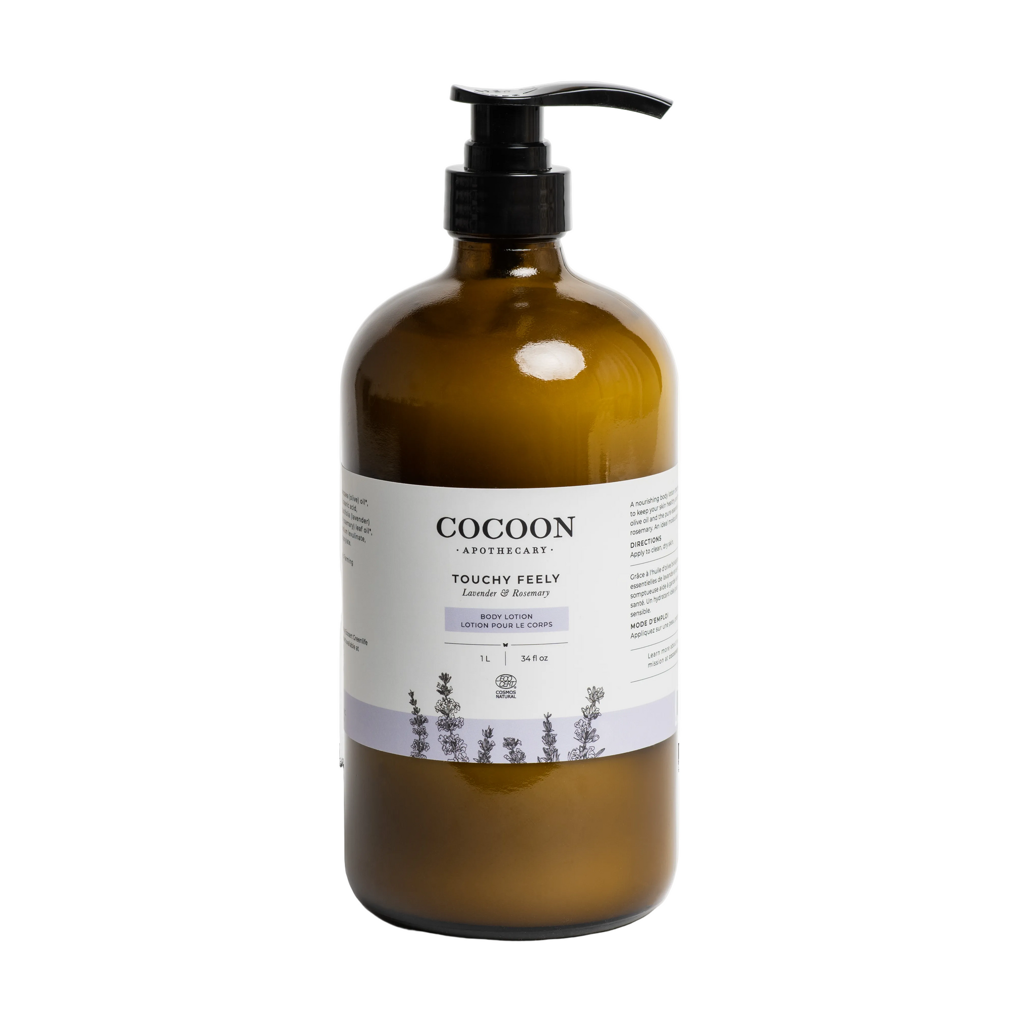 Lavender Rosemary Hydrating Body Lotion Daily Skin Moisturizer