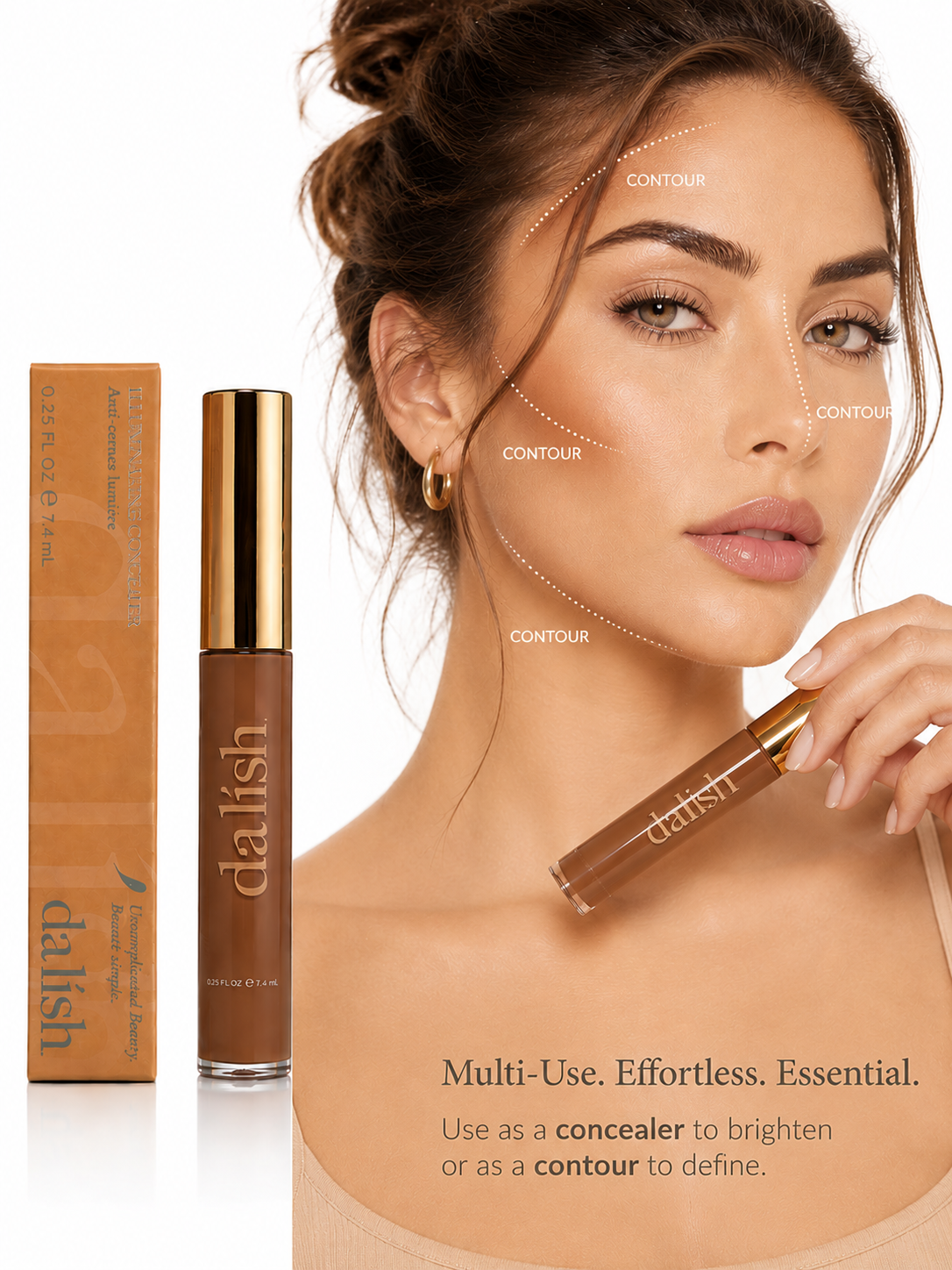 Brightening Concealer with Natural Looking Skin Coverage