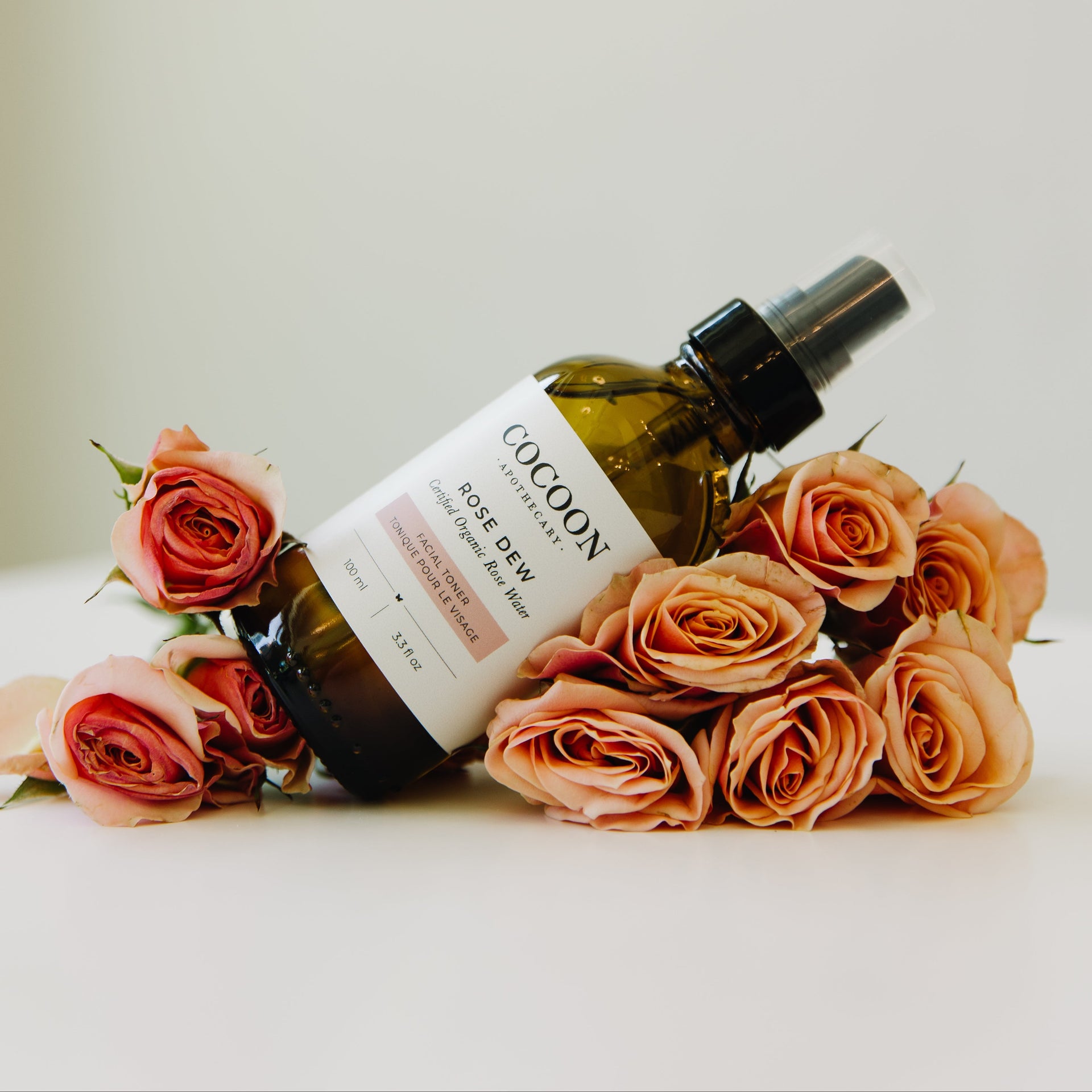 Rose Dew Facial Toner Hydrating Refreshing Skin Care Essence