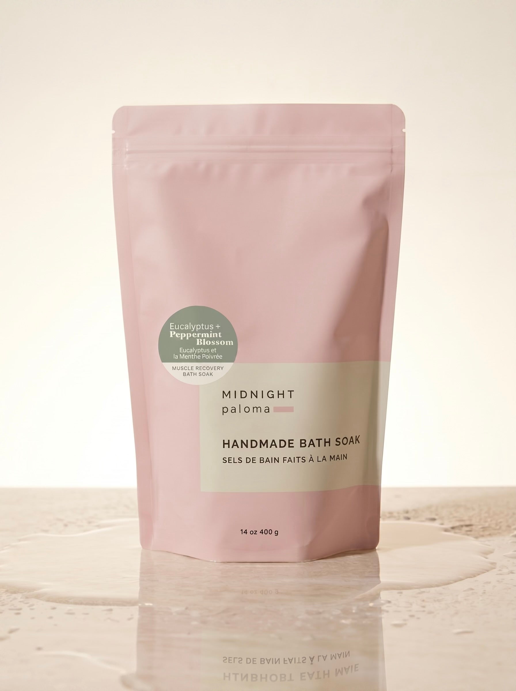 Eucalyptus Peppermint Blossom Bath Soak Refreshing Spa Treatment