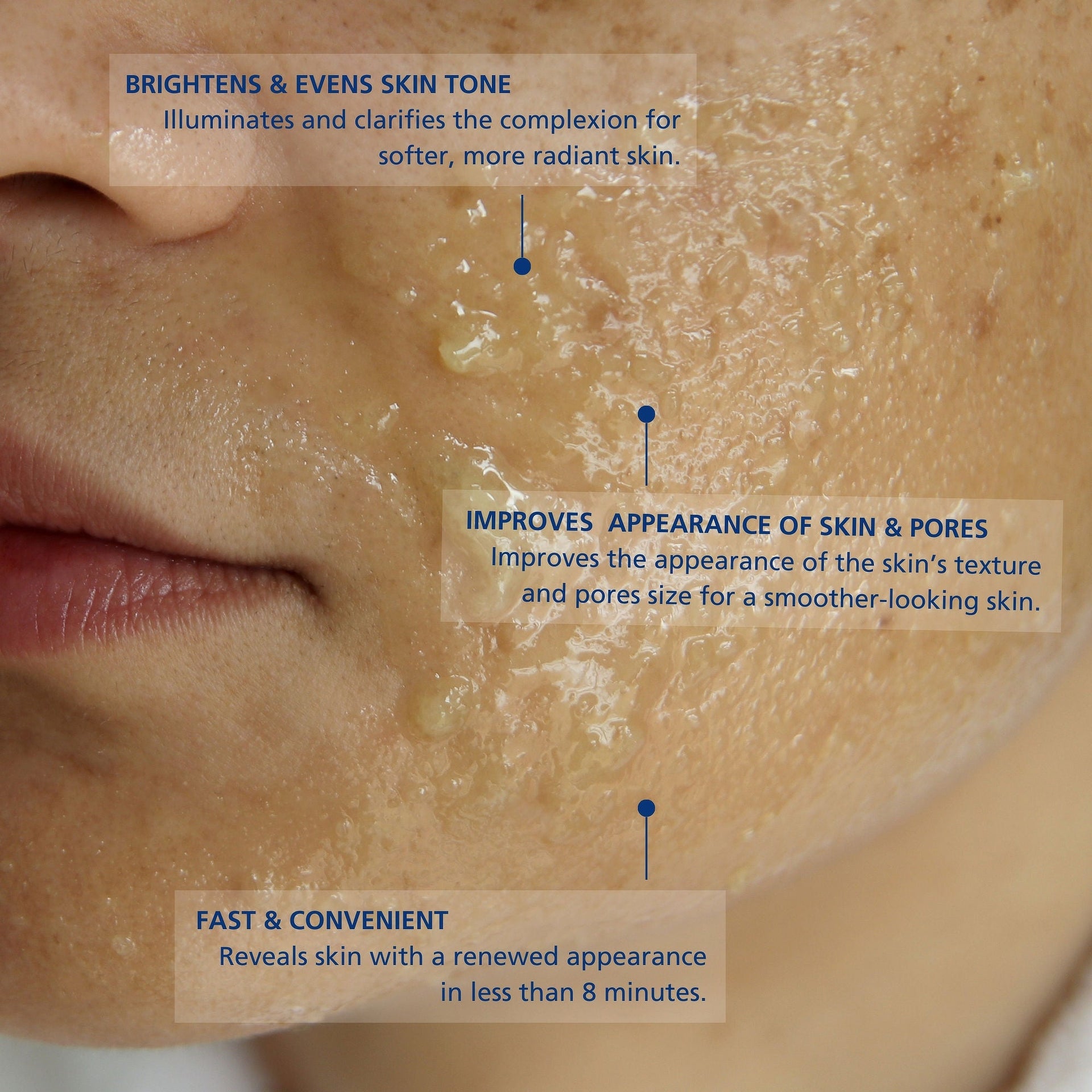 X² Scrub Peeling Exfoliating Face Mask Skin Treatment