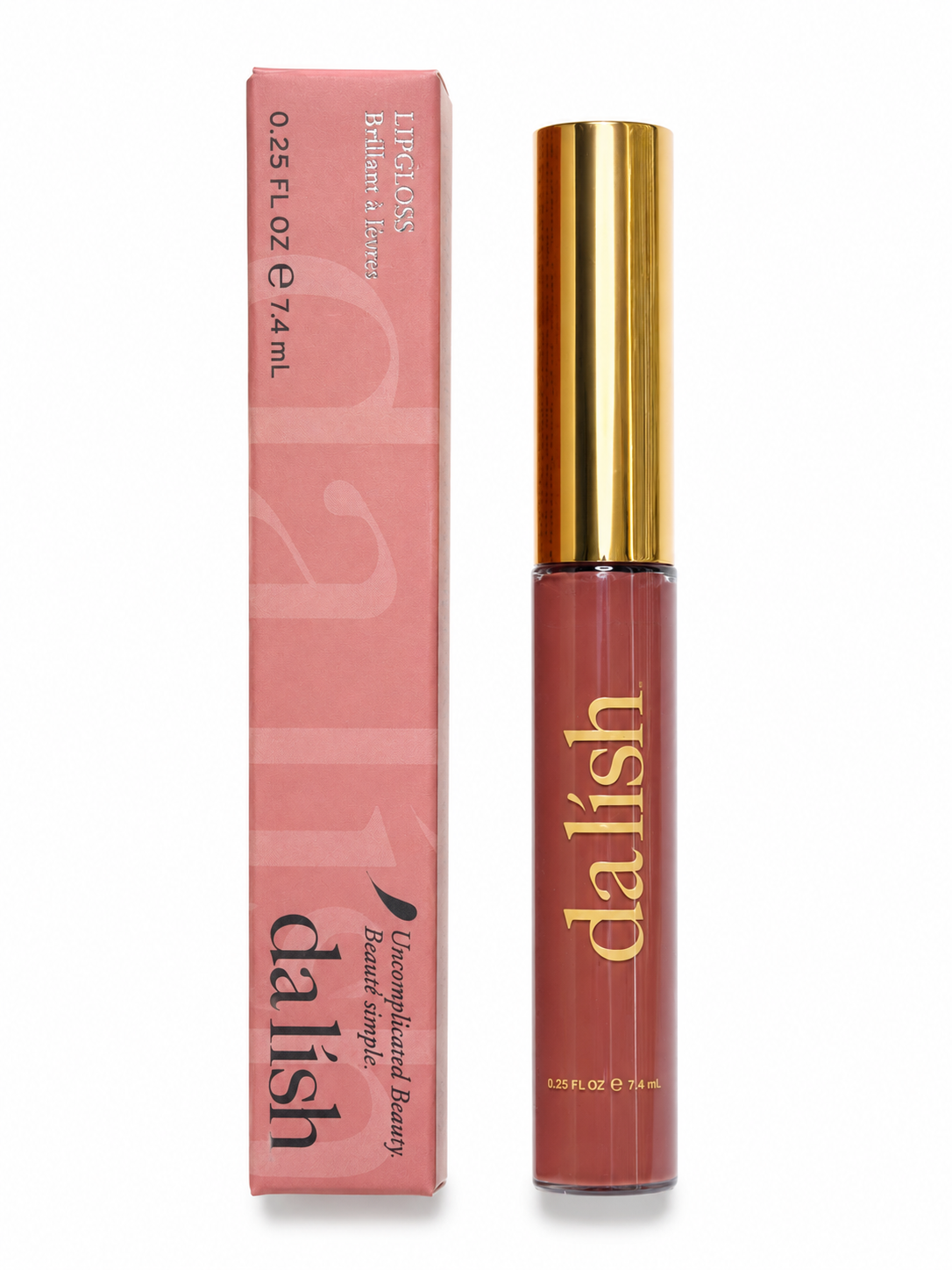 High-Shine Lip Gloss with Smooth Non-Sticky Finish