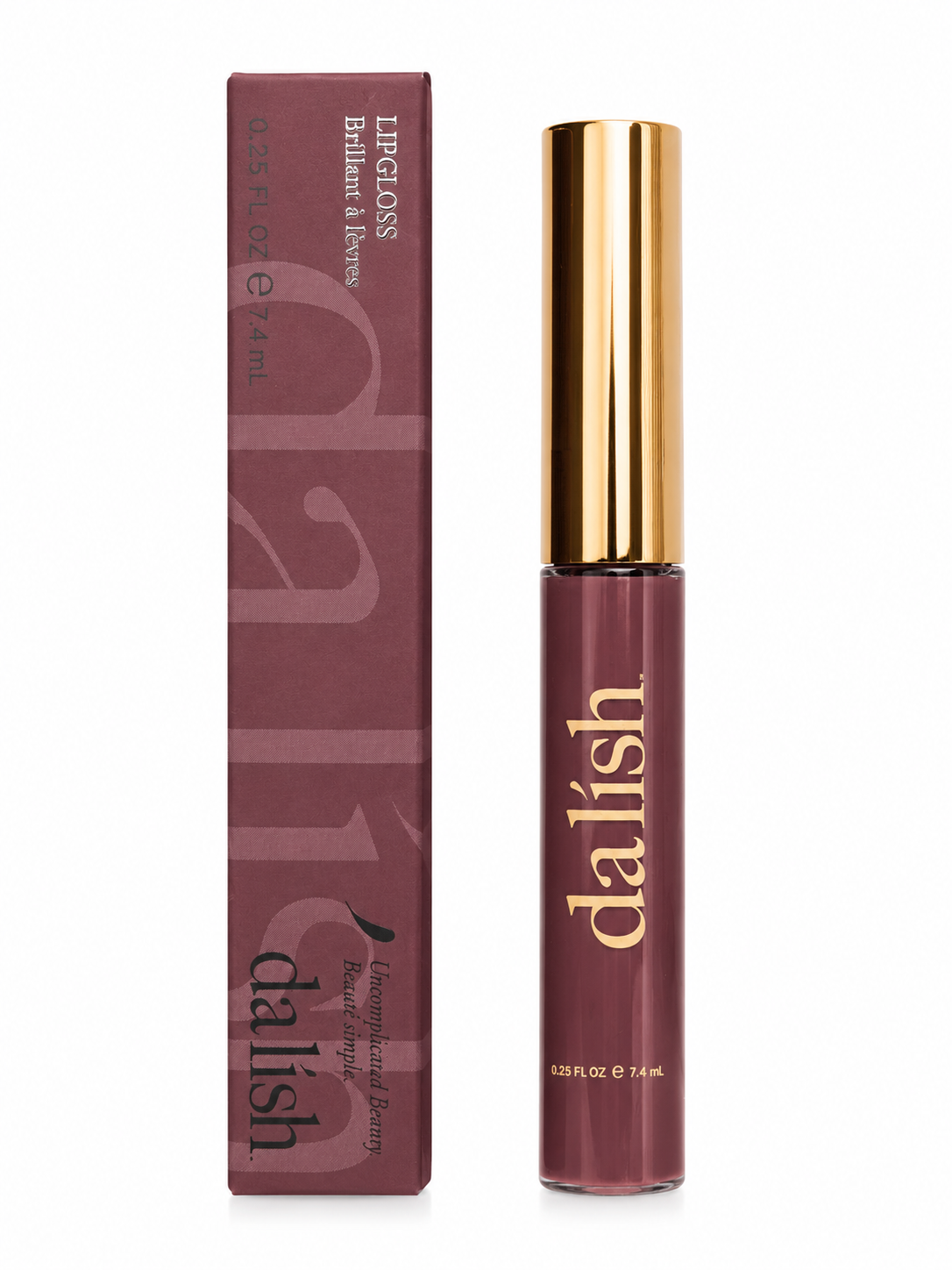 High-Shine Lip Gloss with Smooth Non-Sticky Finish