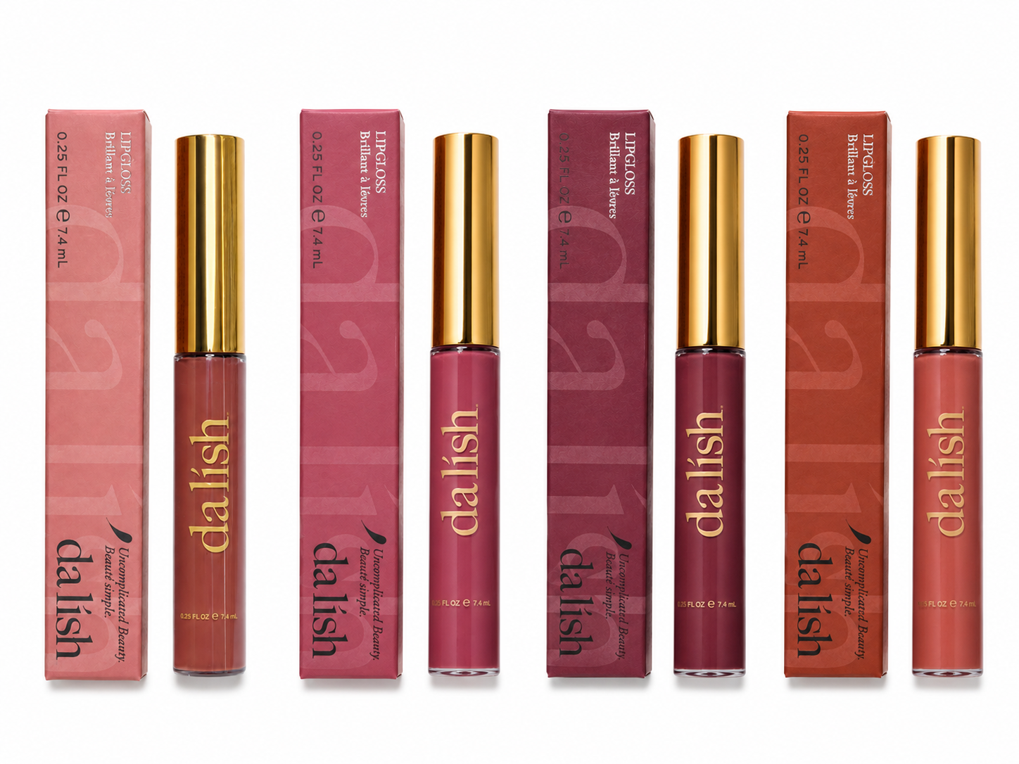 High-Shine Lip Gloss with Smooth Non-Sticky Finish