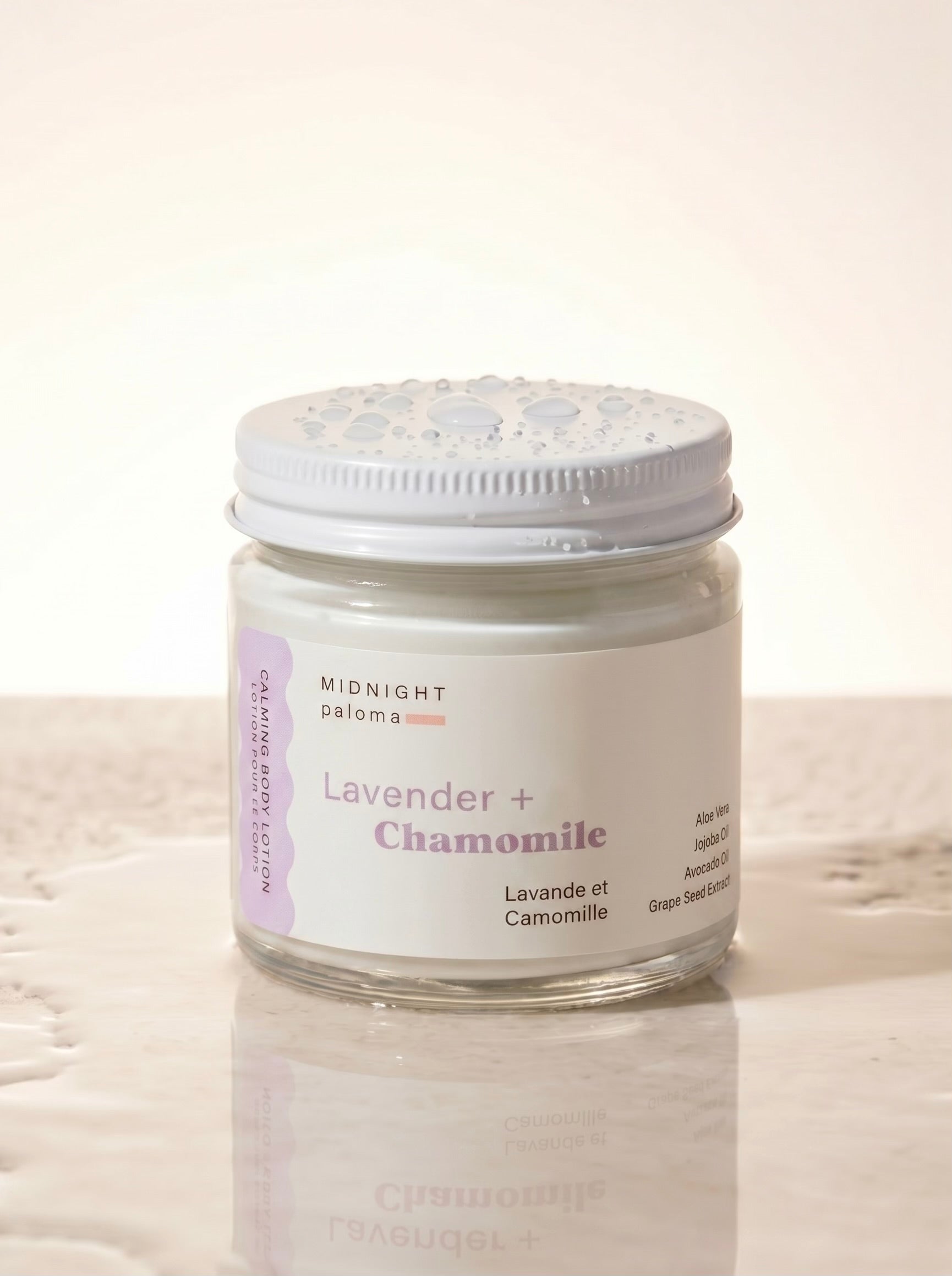 Lavender Chamomile Body Lotion Hydrating Moisturizer 4oz