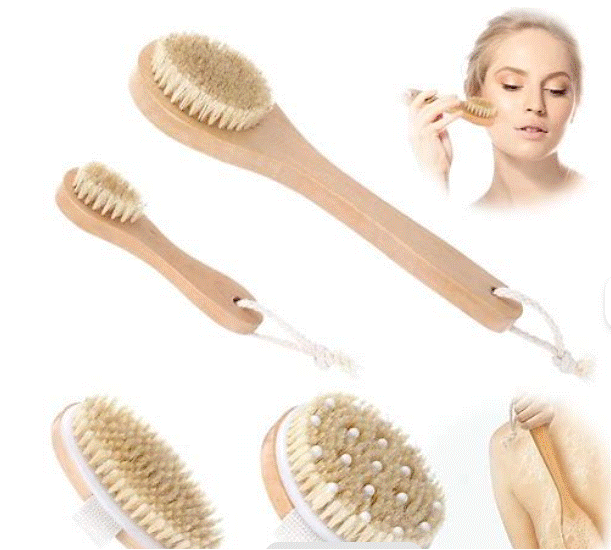 Natural Dry Brushing Kit Body Exfoliation Brush Set