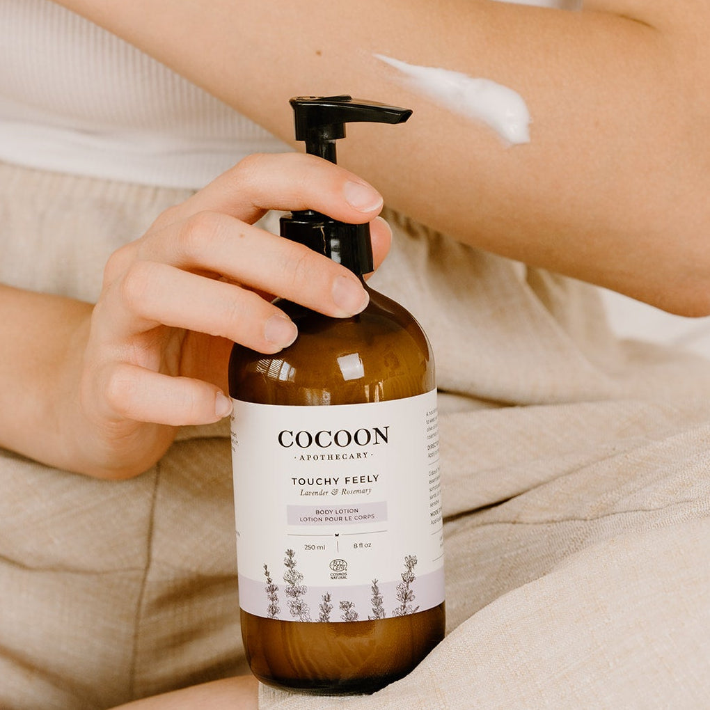 Lavender Rosemary Hydrating Body Lotion Daily Skin Moisturizer