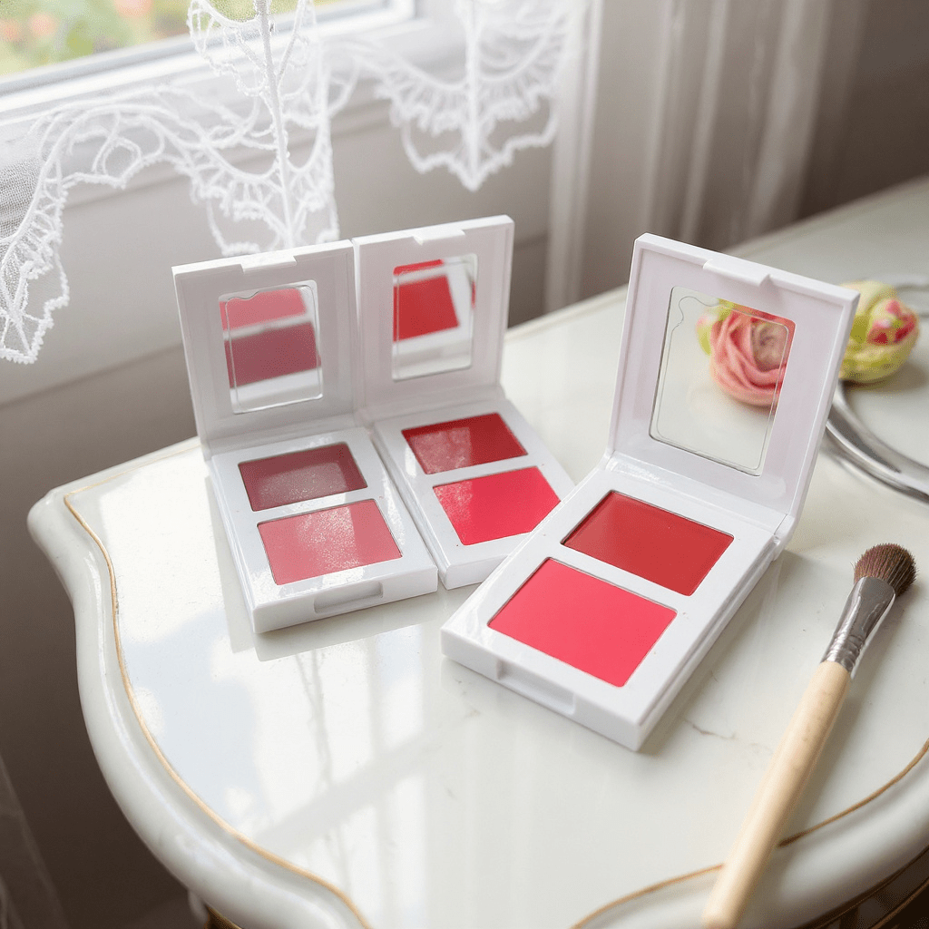 Dual Cream and Powder Blush Duo