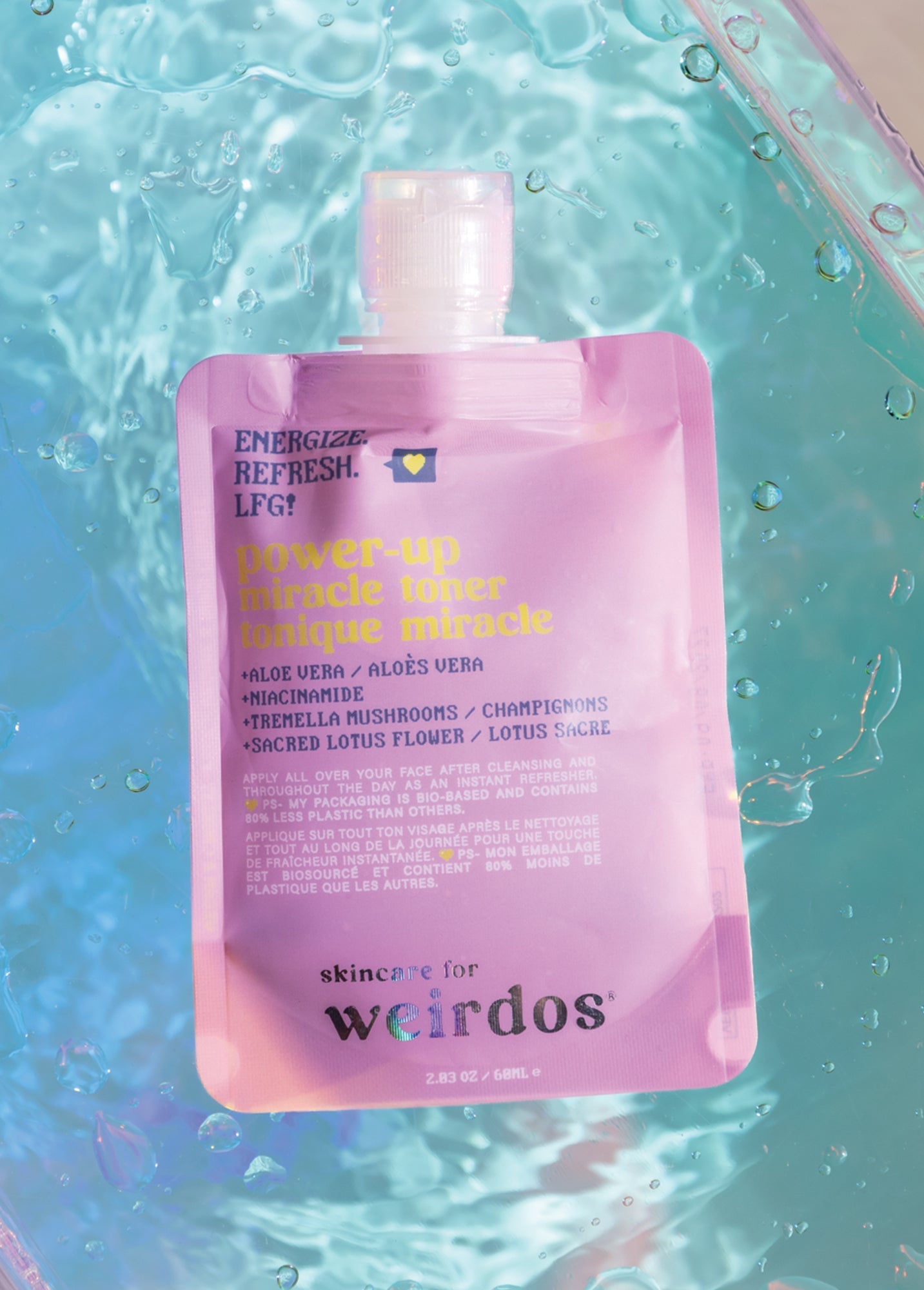 Power-Up Miracle Toner Hydrating Refreshing Facial Skin Care