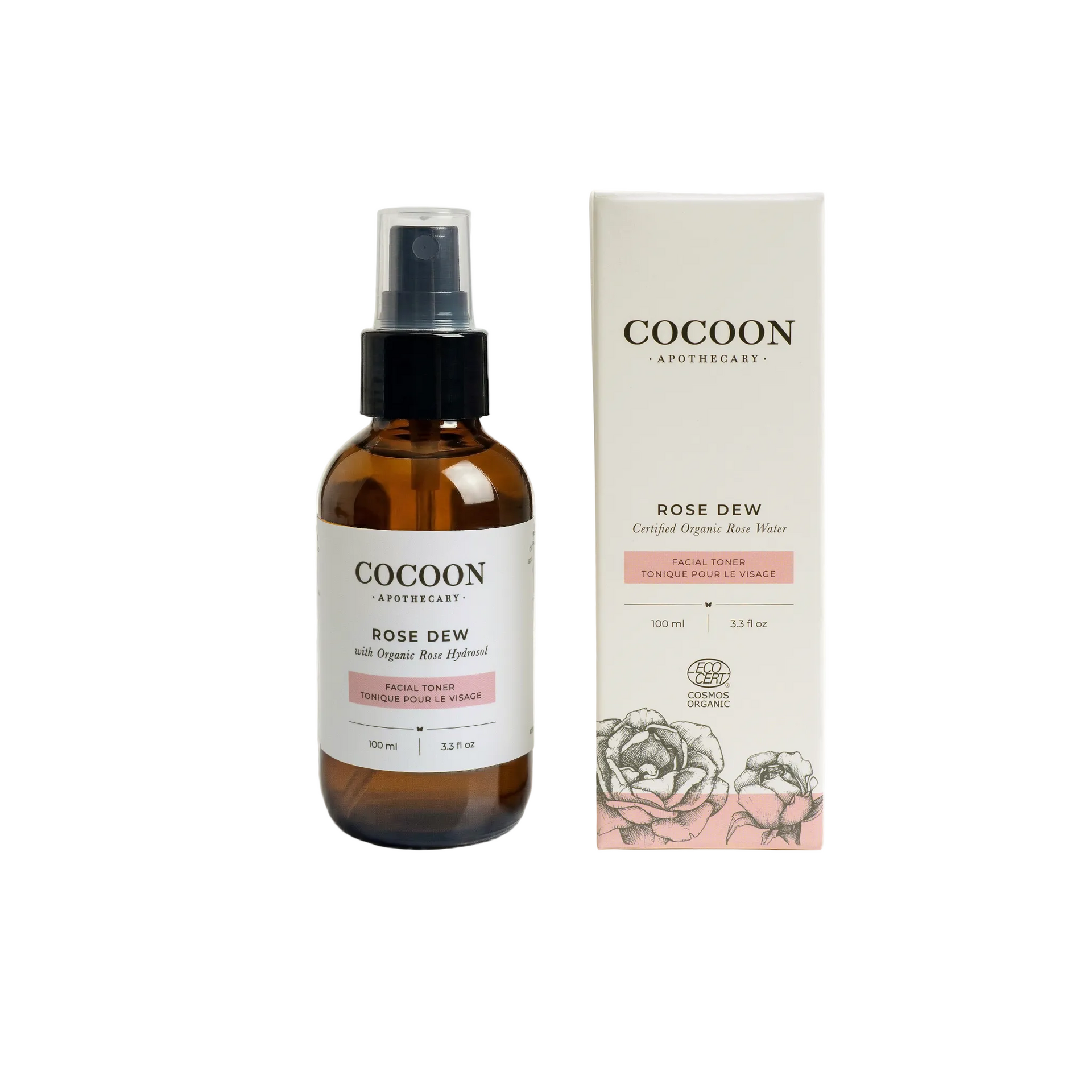 Rose Dew Facial Toner Hydrating Refreshing Skin Care Essence
