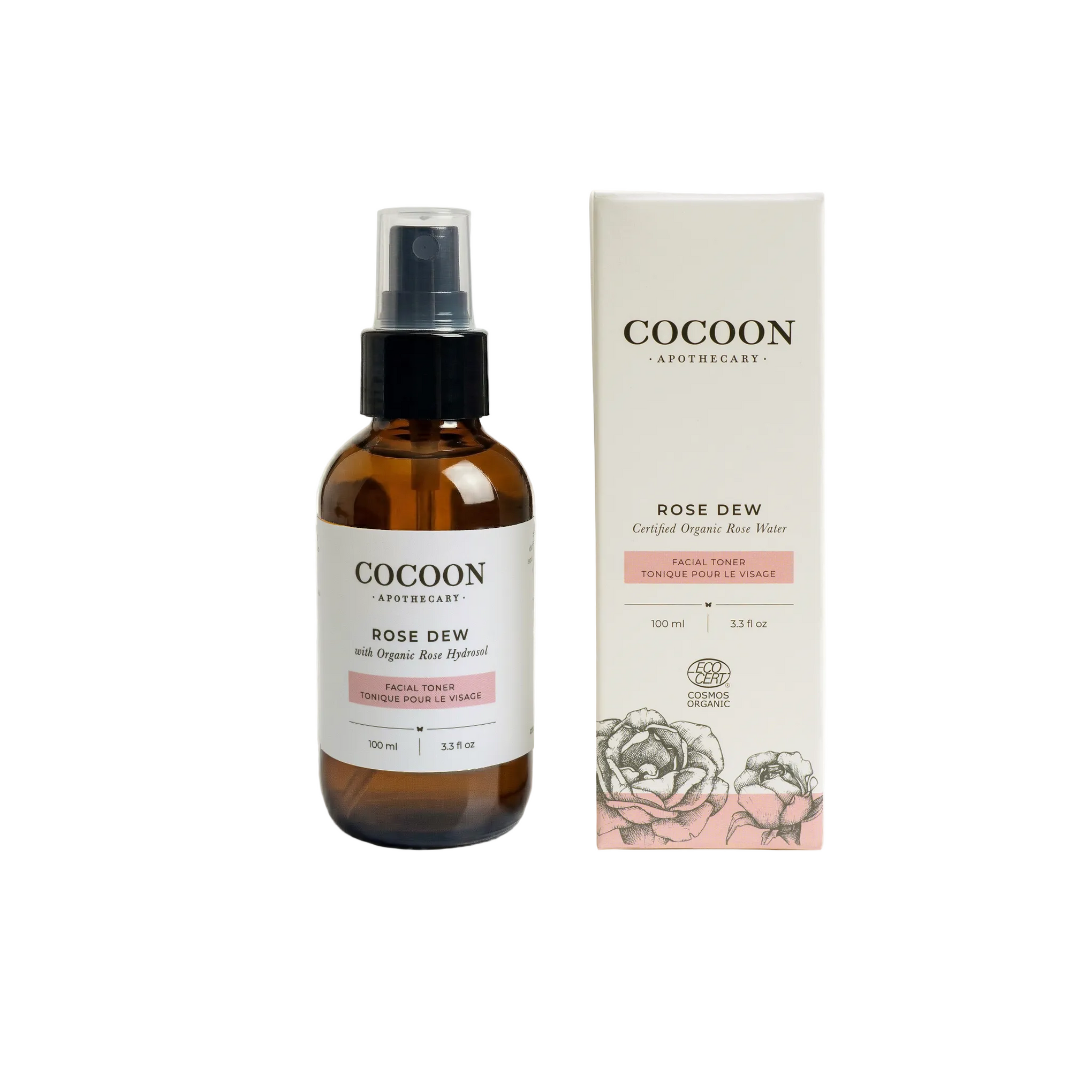 Rose Dew Facial Toner Hydrating Refreshing Skin Care Essence