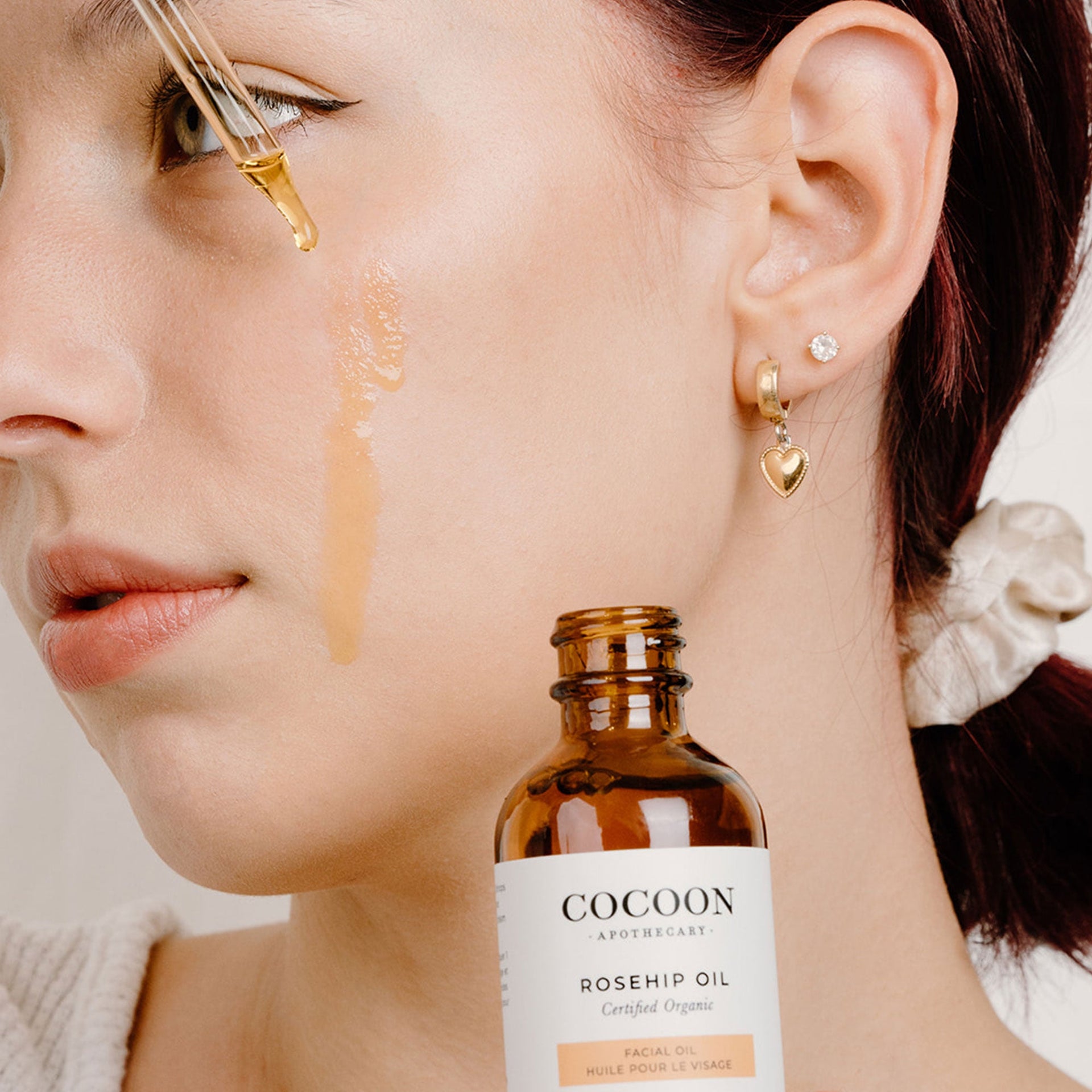 Facial Oil for Redness Sensitive Skin Hydration