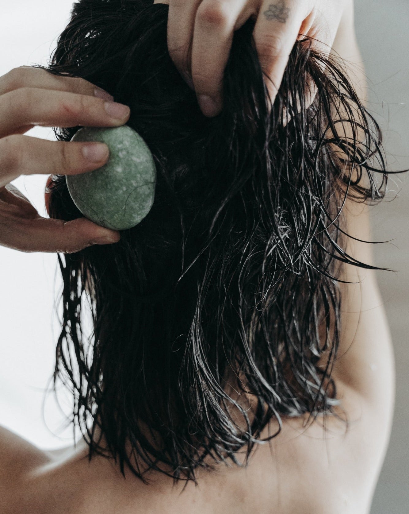 Peppermint Eucalyptus Shampoo Bar for Refreshing Hair Care